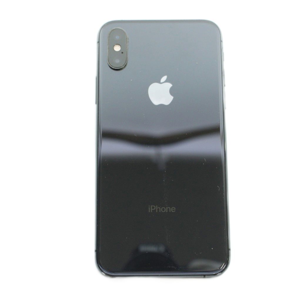 アップル Apple MTE02J/A iPhone XS 携帯電話 スマートフォン 本体 ロゴ 256GB 初期化・動作確認済 黒 ブラック ■GY11 /MQ