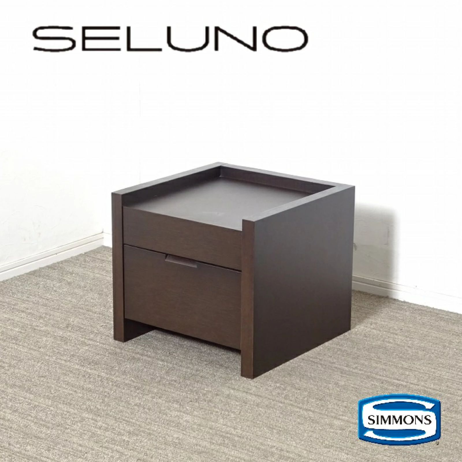 ◾︎SELUNO◾︎ 【展示美品】SIMMONS シモンズ ナイトテーブル KA1005 5万 x924 15,444円