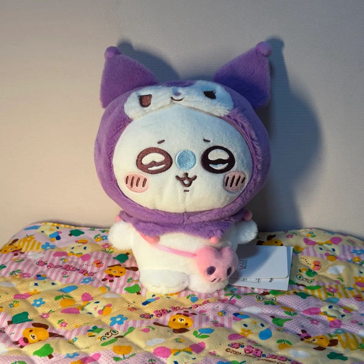ちいかわ モモンガ × クロミ サンリオ コラボ ぬい ぬいぐるみ