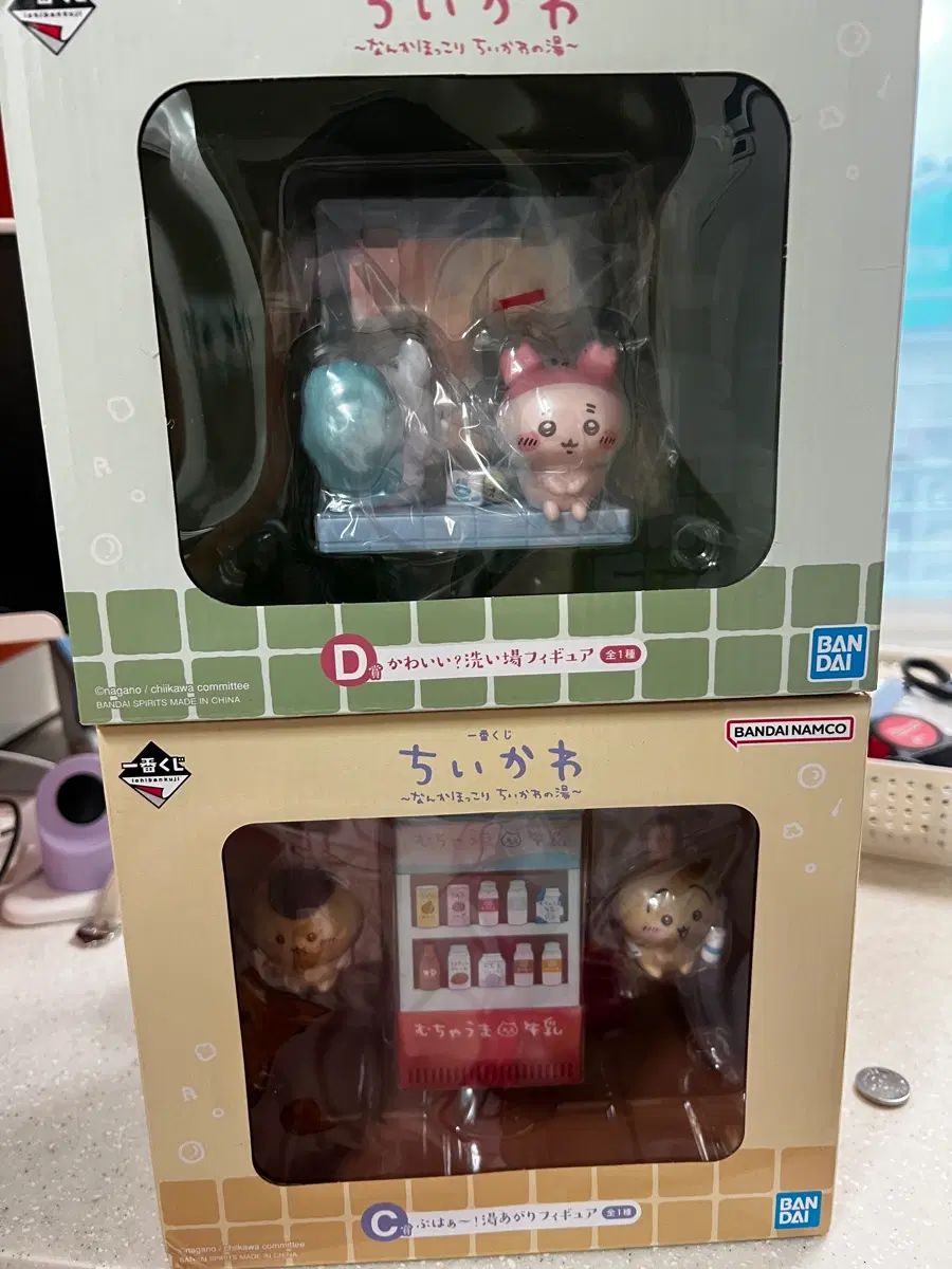 ちいかわ 温泉 フィギュア C賞/D賞 まとめ