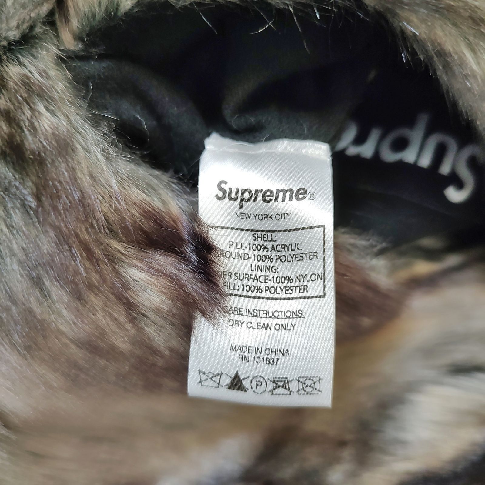 Supreme シュプリーム 20AW Faux Fur Reversible Hooded Jacket