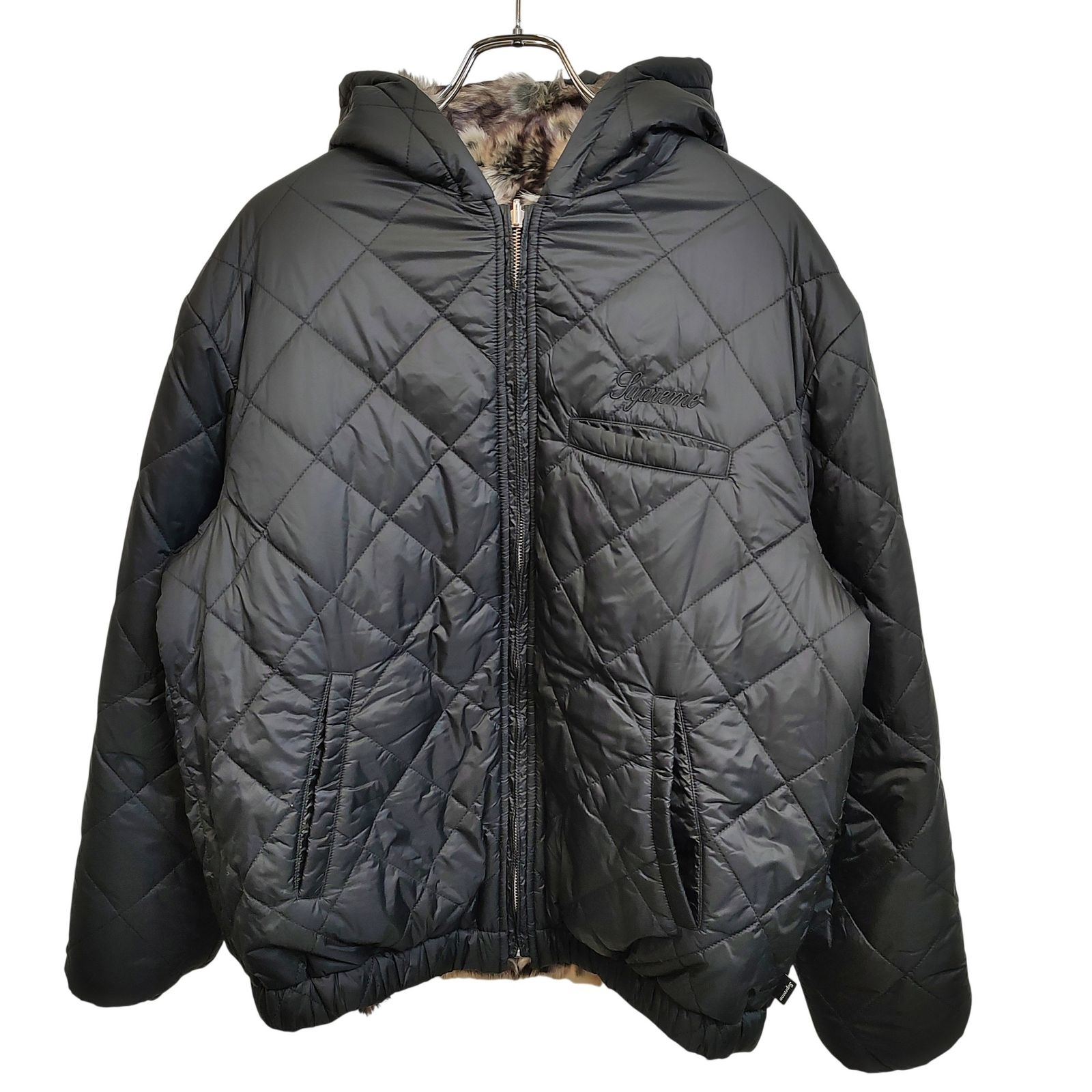 Supreme シュプリーム 20AW Faux Fur Reversible Hooded Jacket