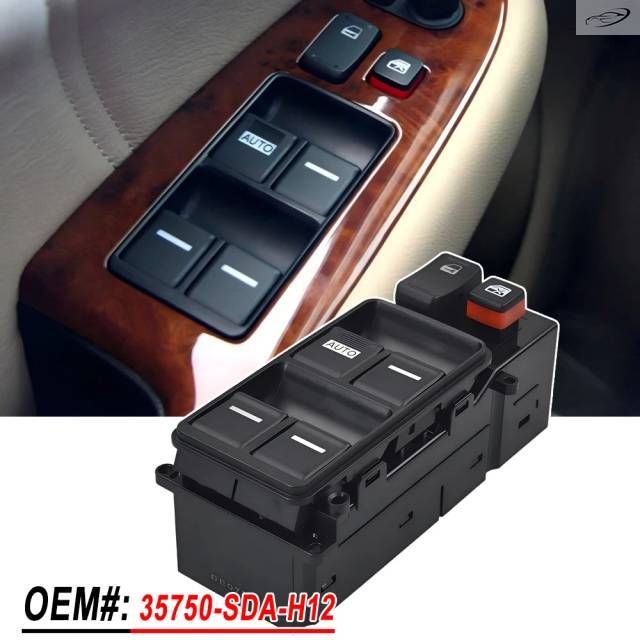 35750-SDAY-A13 ホンダ アコード 2.4L 2003-2007 用パワーウィンドウレギュレータータースイッチ 35750-SEA-G02 35750-SEA-G03