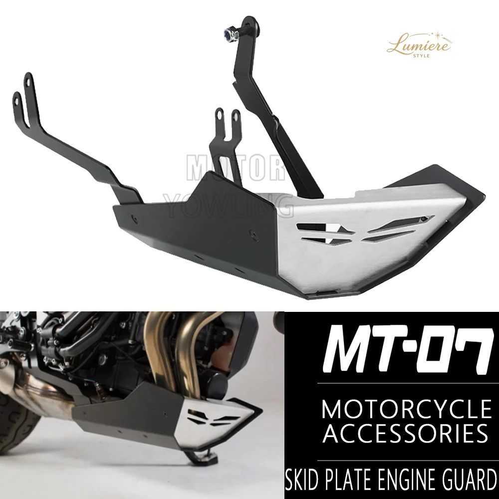 ヤマハ MT07 TRACER 700 TRACER700 2016-2023 XSR 700 オートバイ フロントスポイラー クラッシュバー エンジンハウジングガード プロテク