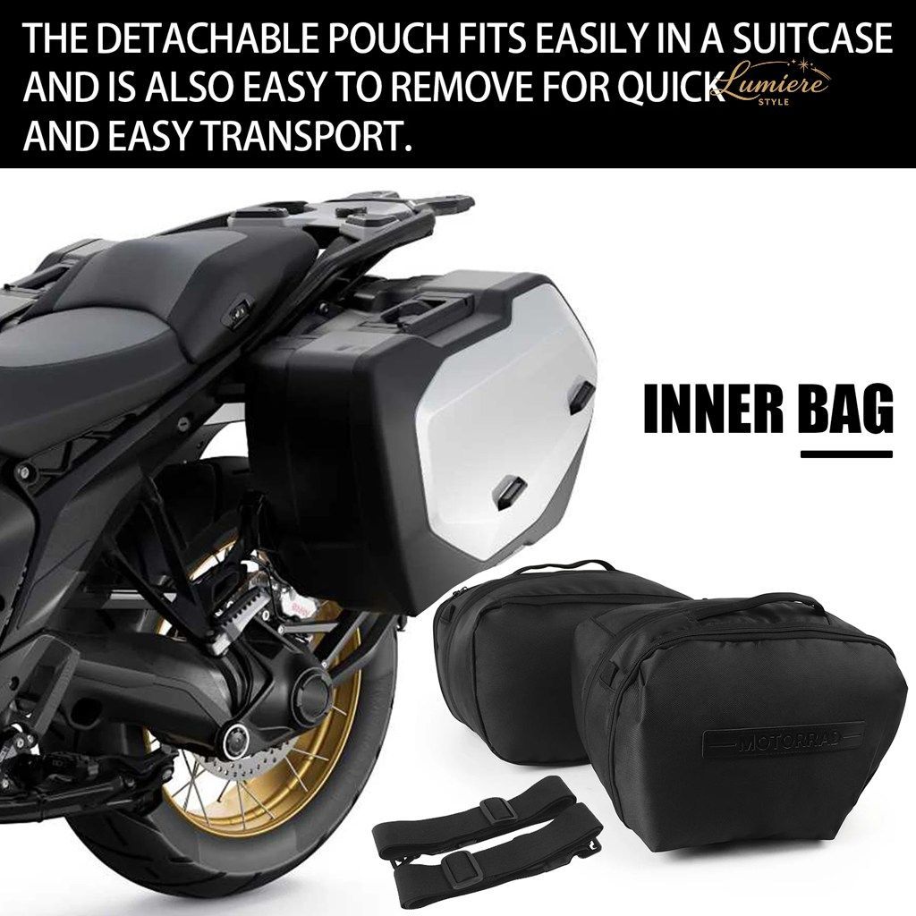 BMW R1300GS 2023年以降モデル用モーターサイクルバッグ サドルバッグ ツアーパック ソフトライナー 7,762円