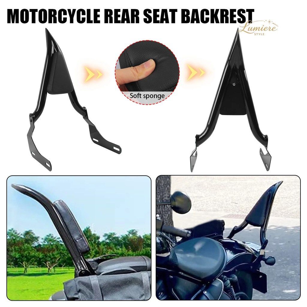 オートバイ用リアパッセンジャーバックレスト シーシーバー ホンダ CM1100 CMX1100 2021-2024