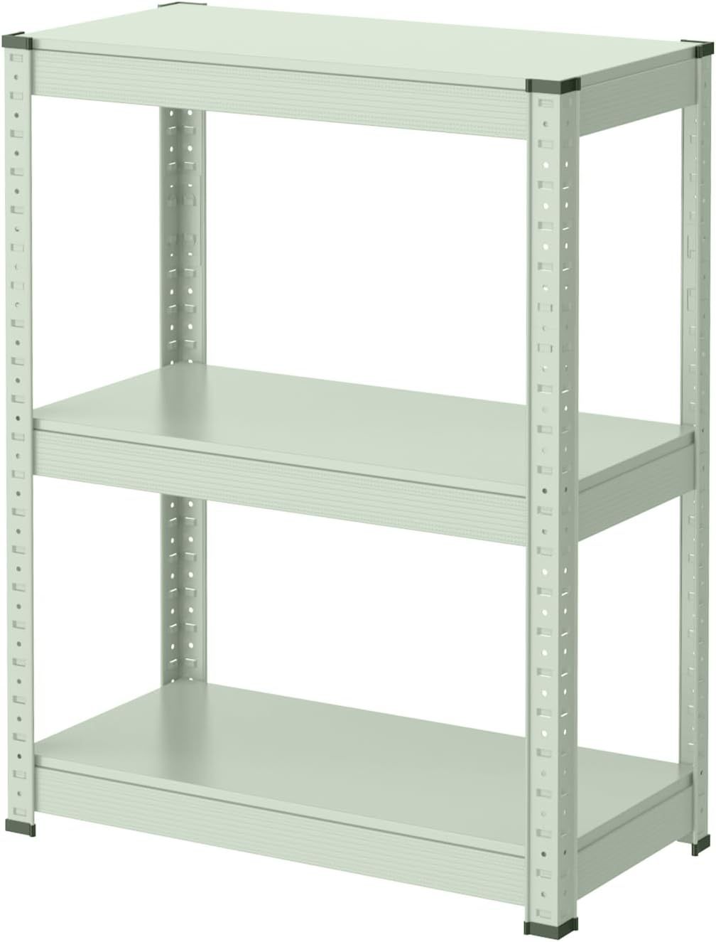 Umimileユミマイルスチールラック幅60cm3段メタルラックキッチン収納リビング収納耐荷重120kg/段グリーン組み立て式 6,127円