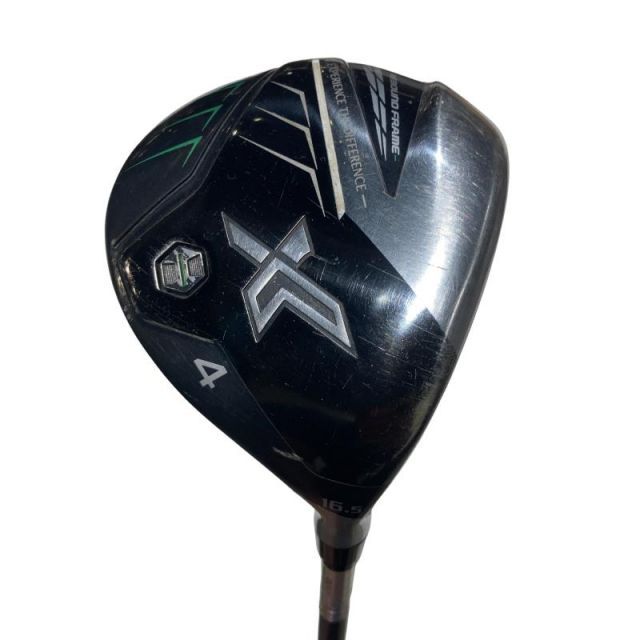 【中古】 ダンロップ XXIO(2022) eks 4W フェアウェイウッド FW Miyazaki AX-2(FW) (フレックスSR) メンズ 男性用 右利き 右用 Cランク ゴルフクラブ