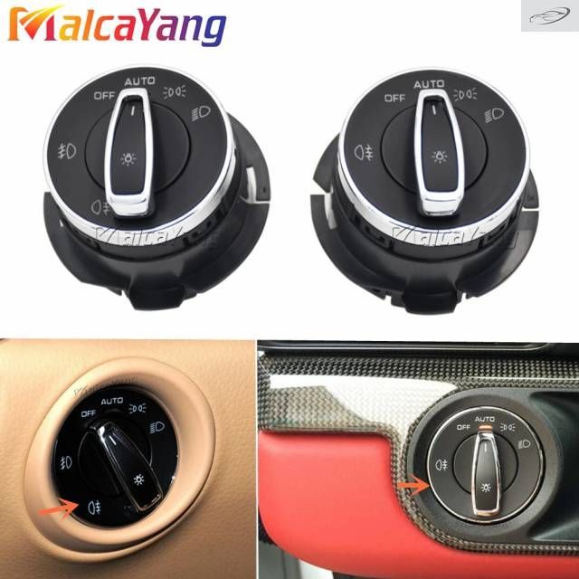 95861353305 ポルシェ カイエン 2011-2018 マカン 2014-2018 用ライトスイッチ フォグランプスイッチ カーパーツ 7P5941531F