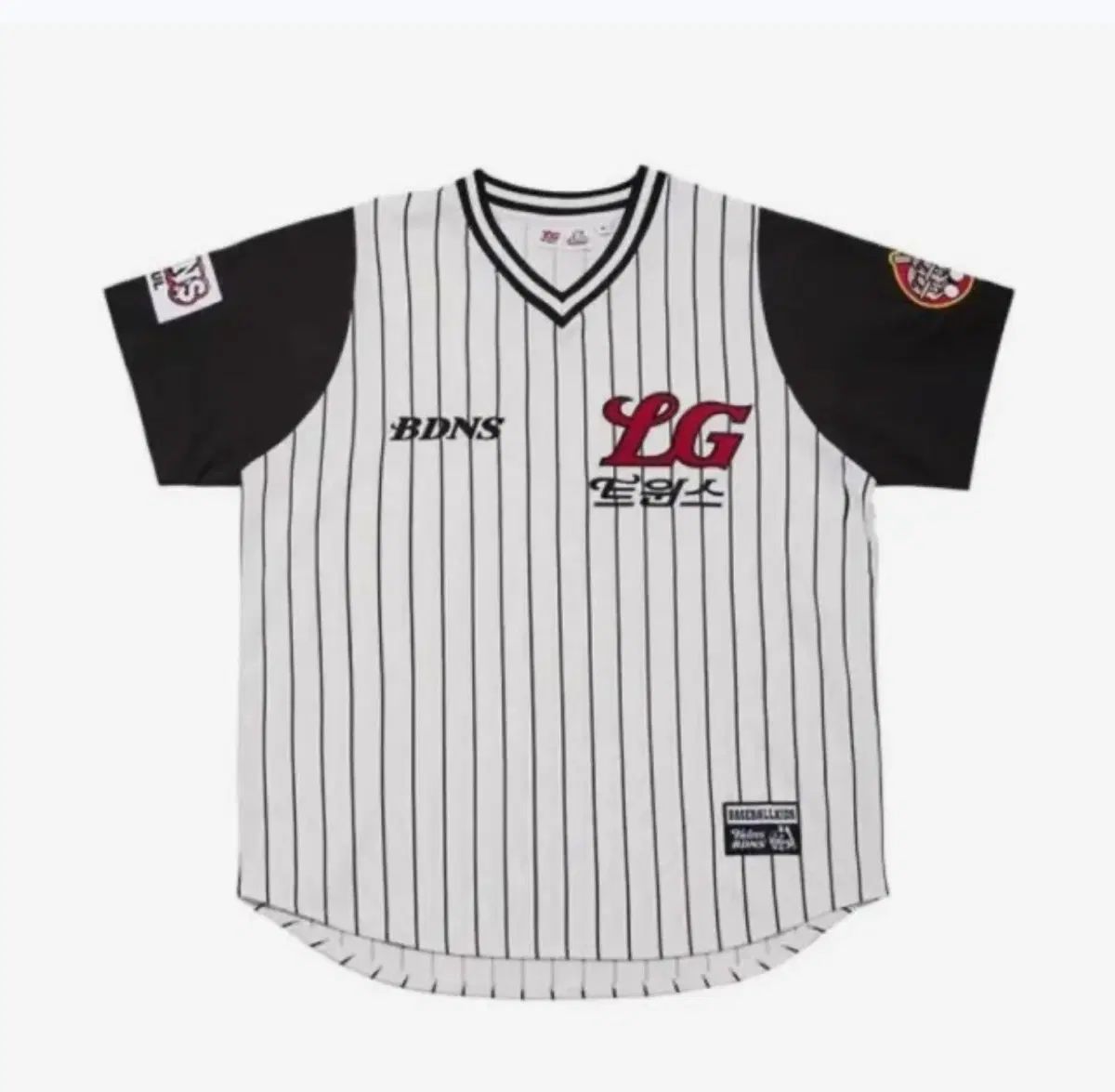 빠더너스 x LGツインズ 1990 ベースボール ジャージ 白 (L)