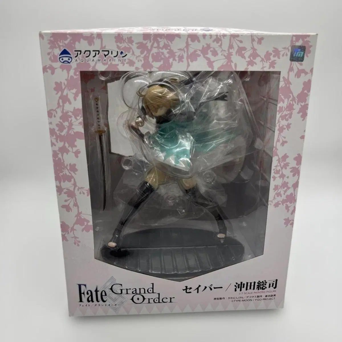 アクアマリン Fate/Grand Order(FGO) セイバー 沖田 総悟 1/7スケール フィギュア