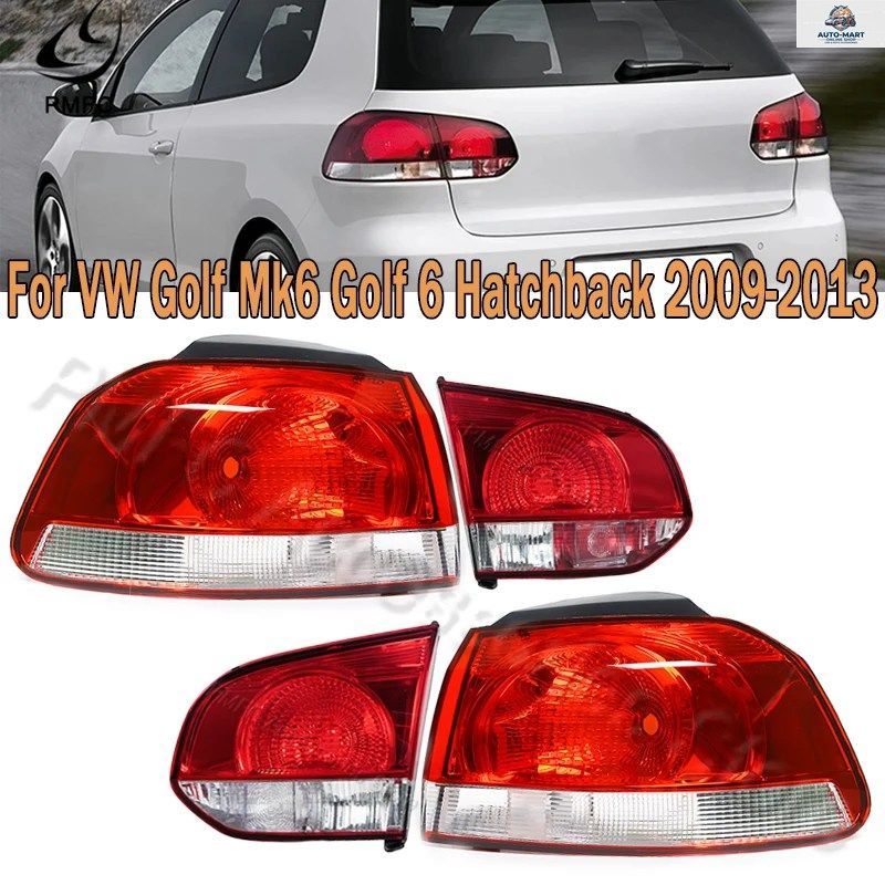 PMFC テールライト リア リバース ドライビング サイドランプ バルブなし VW ゴルフ MK6 ゴルフ 6 ハッチバック 2009 - 13 6,684円