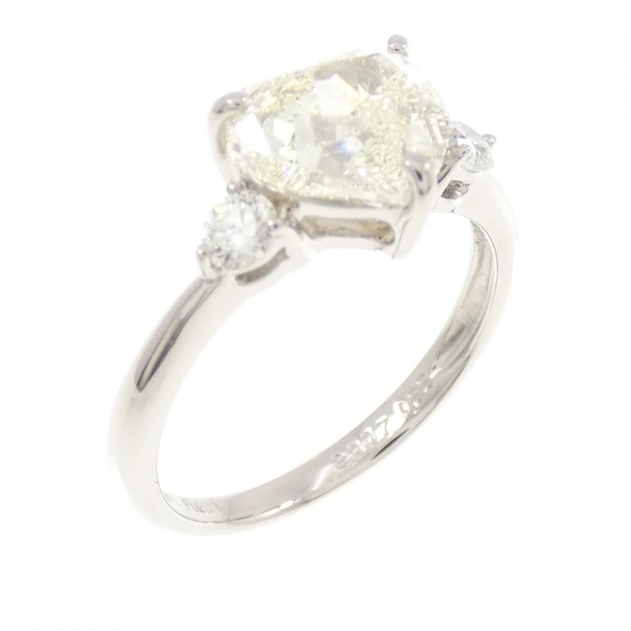 PT900 ダイヤモンド リング 2.007CT M VS1 ファンシーカット