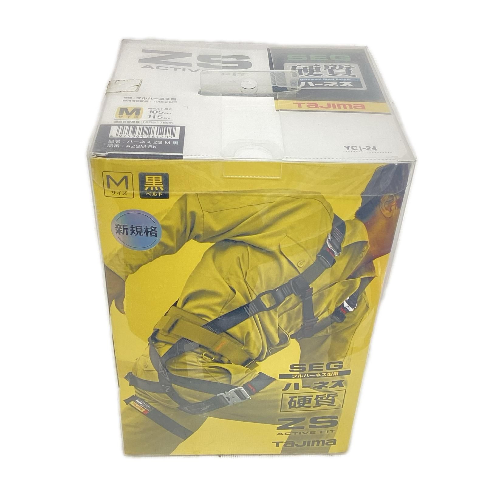TJMデザイン(TJM Design) 墜落制止用器具 ハーネスZS AZSM-BK 未使用に近い