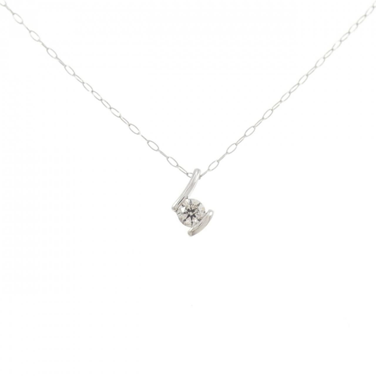 PT900/PT850 ダイヤモンド ネックレス 0.10CT