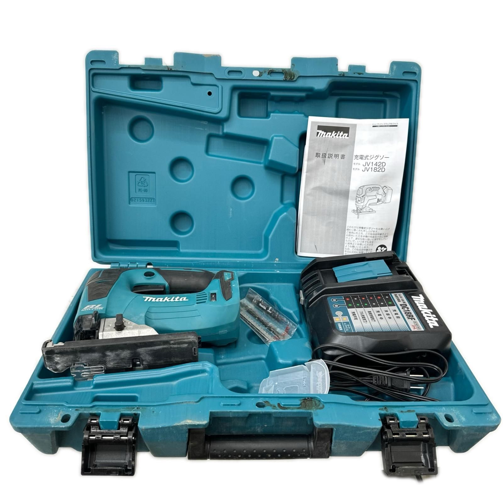 MAKITA マキタ ジグソー 充電器付 JV182D