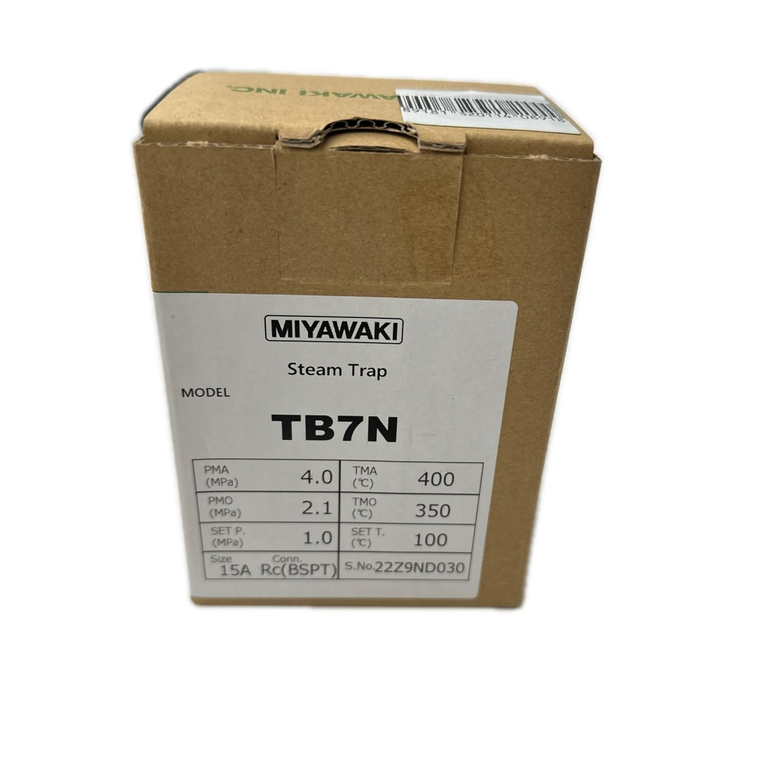 MIYAWAKI スチームトラップ TB7N
