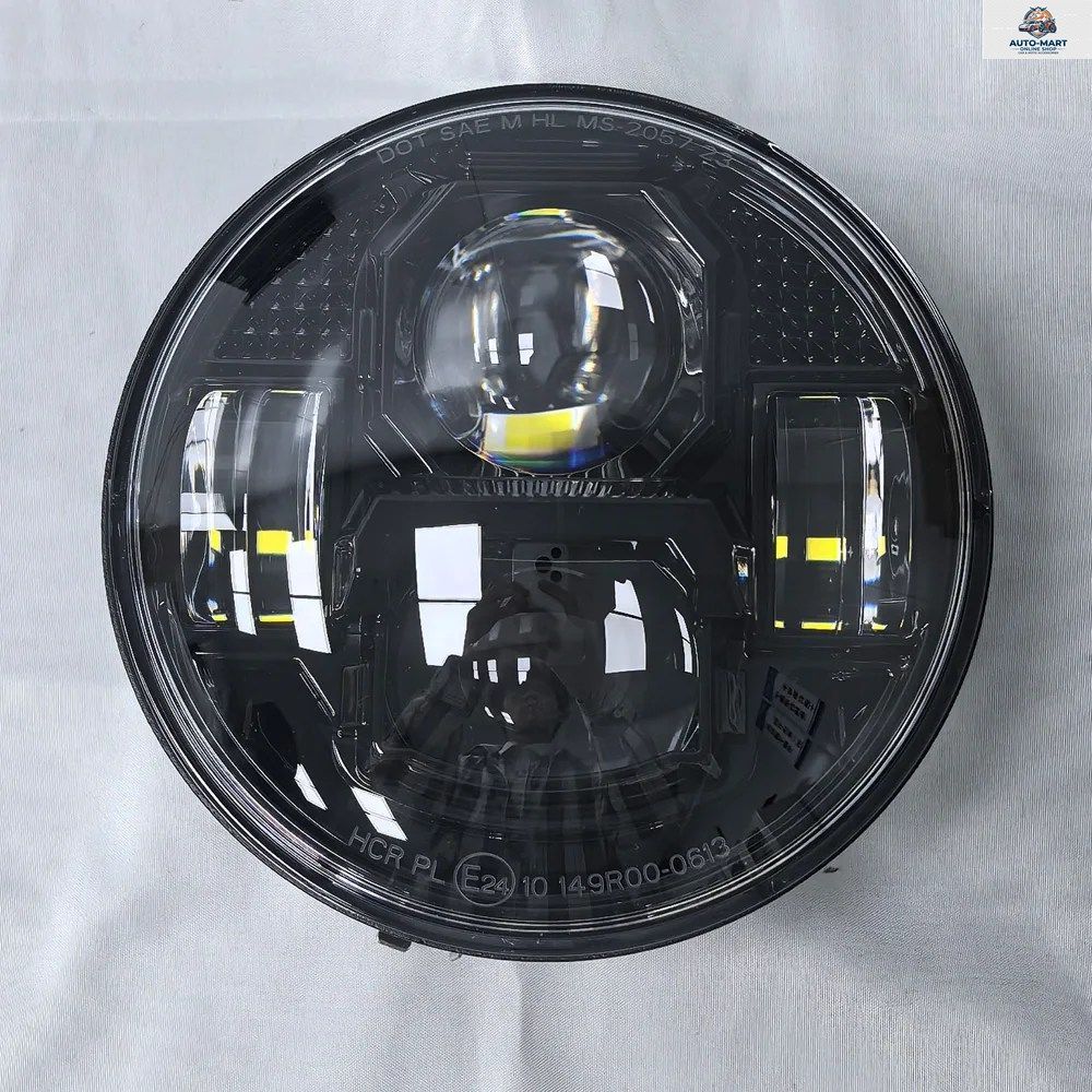 ハーレーストリート 500 ロッド 750 インディアンスポーツスカウト 101 シックスティ 1989-2026 5.75 インチ LED ヘッドランプ W/DRL オー