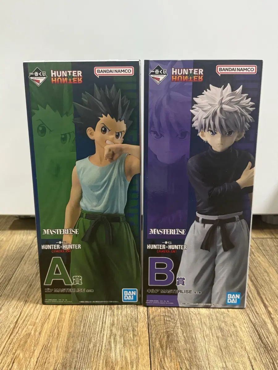 (未開封) HUNTER×HUNTER 一番くじ キメラアント ゴン A キルア B まとめ 出品