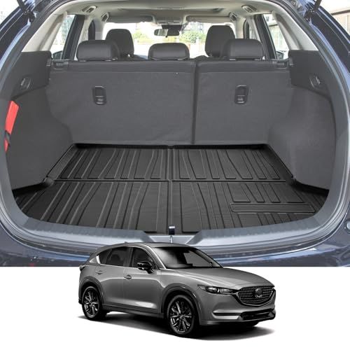 H★マツダ CX-5 KF系 ラゲッジマット CX-5 3D 防水マット TPE製 滑り止めマット 取り付け簡単 防キズ 防水 防汚 滑り止め CX-5 内装 カスタム パーツ
