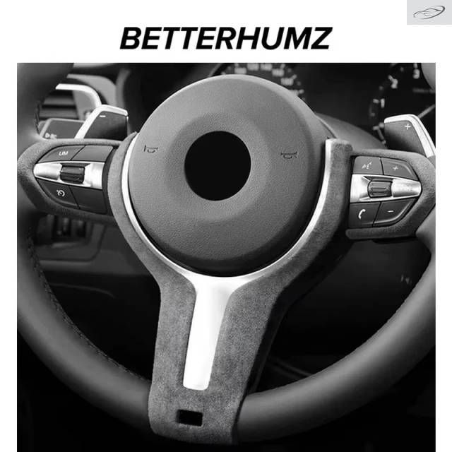 BMW F20 F21 F23 F30 F32 F34 F36 F39 F15 F16 F10 F48用 カンターラ製 車内ステアリングホイールトリムカバー ABSアクセサリー 7,223円
