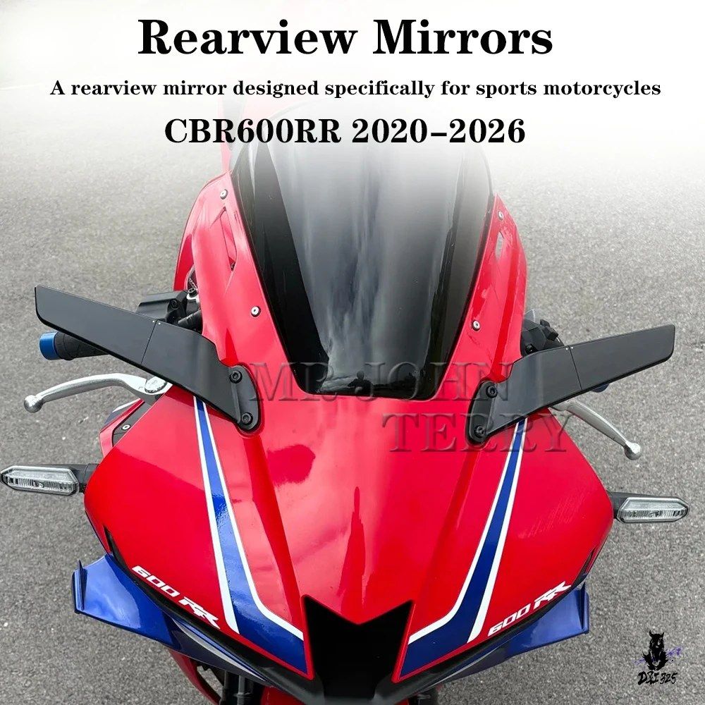 ホンダ CBR600RR 2020-2026 用 CNC 回転可能なバックミラー 9,248円