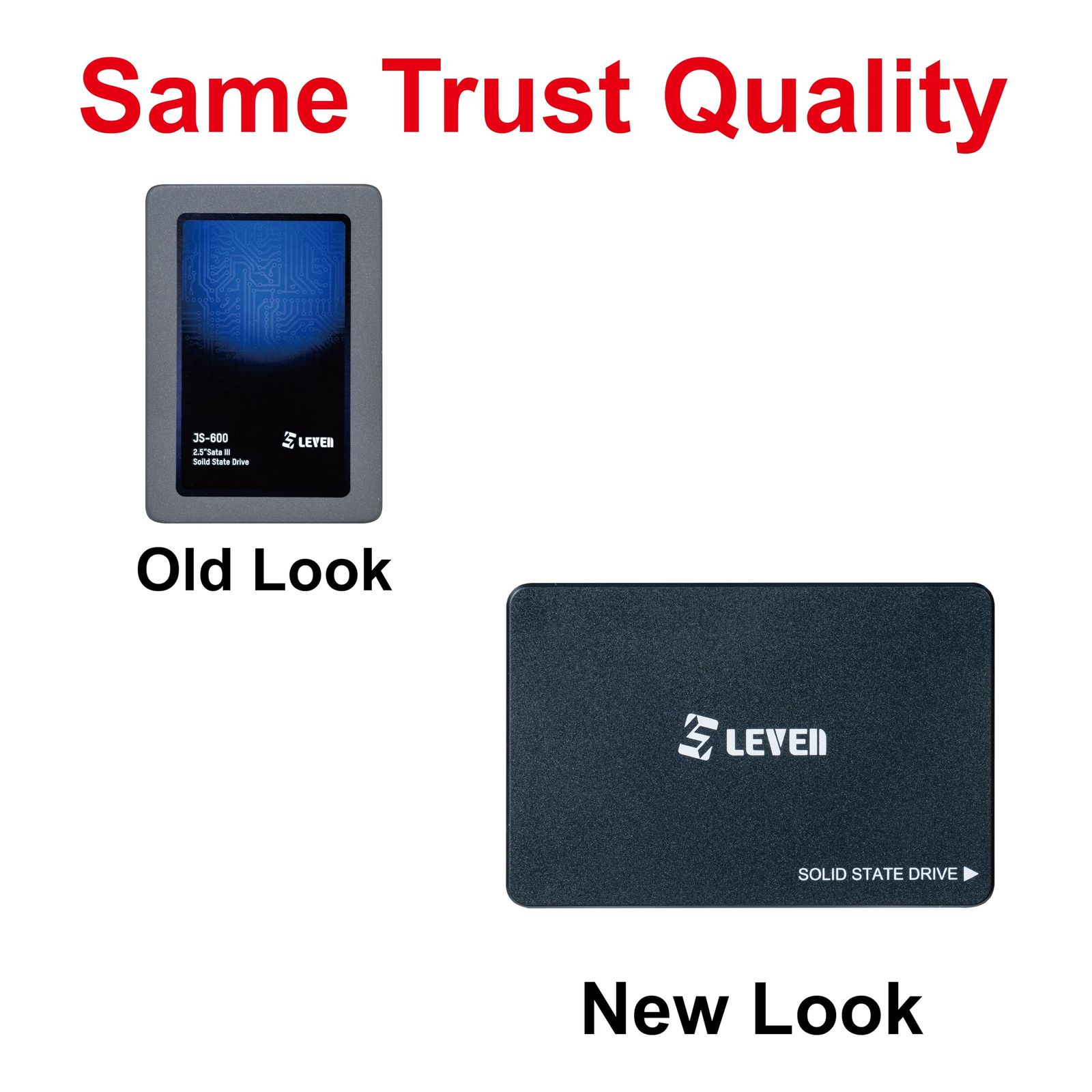 LEVEN 内蔵SSD 2.5インチ 3D NAND /SATA3 6Gbps SSD 3年保証 JS600SSD1TB (1TB) [1TB]