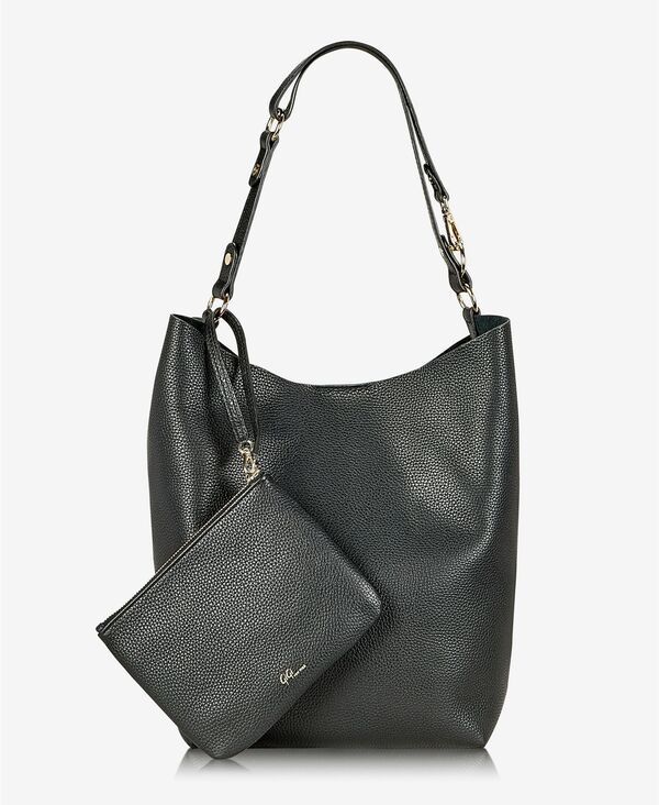 ギギニューヨーク レディース バッグ レザー GiGi New York Addison Leather Hobo Bag Black ブラック