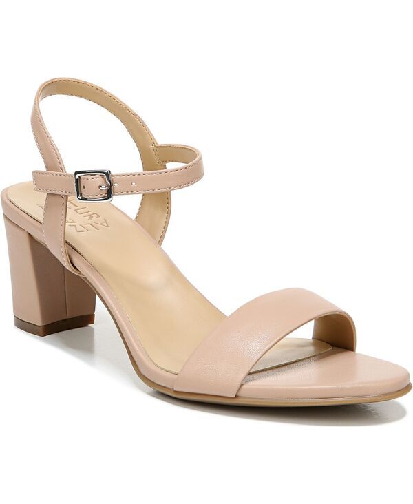 ナチュライザー レディース シューズ パンプス サンダル ヒール Naturalizer Womens Bristol Block Heel Dressandals Barely Nude Faux