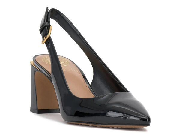 ヴィンスカムート レディース シューズ パンプス Vince Camuto Hamden Pump Black Patent Leather ブラック