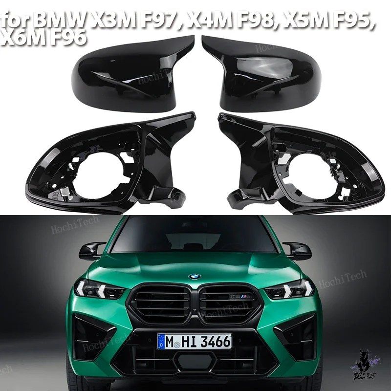 BMW X3M/X4M/X5M/X6M 用 ブラックカーボンパターン サイドミラーカバー