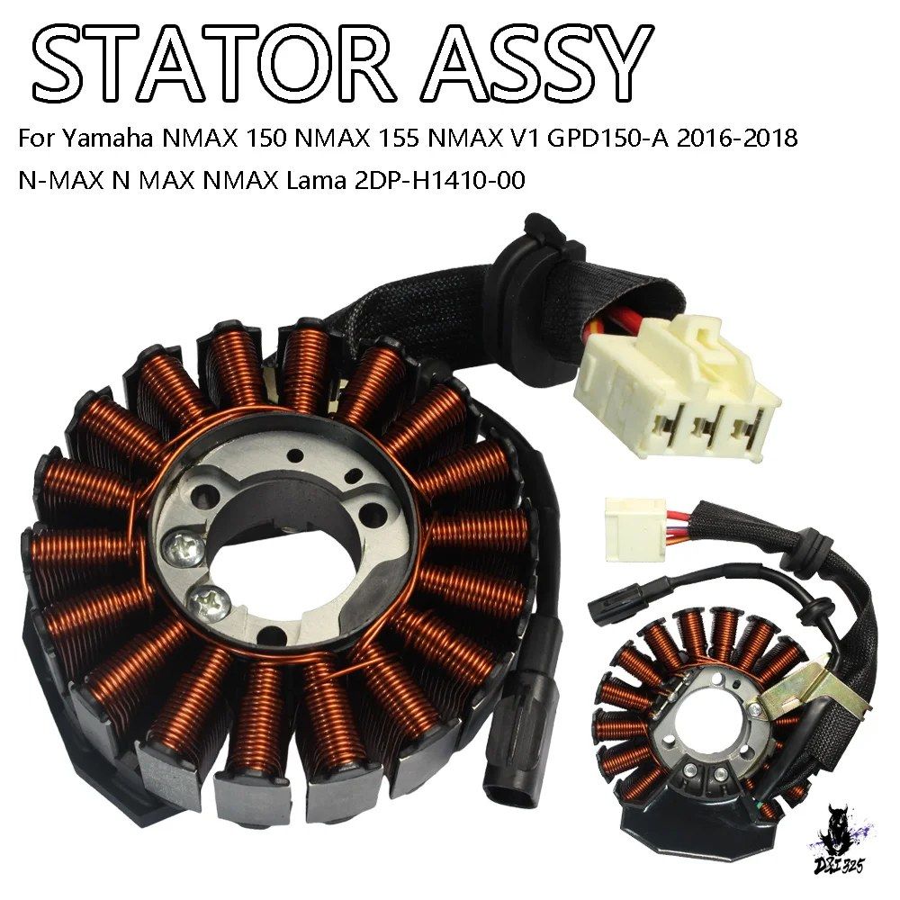 NMAX 150/155 V1 用 ステーターアッセンブリ 磁気発電機コイル 2016-2018 11,982円