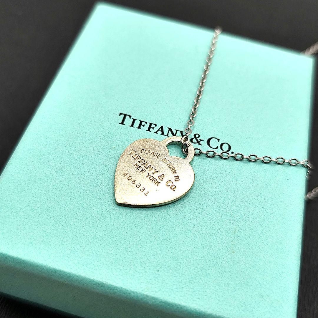 TIFFANY&Co.(ティファニー) ネックレス リターントゥハート シルバー 28744✨ティファニー リターントゥハートタグ ネックレス シルバー925