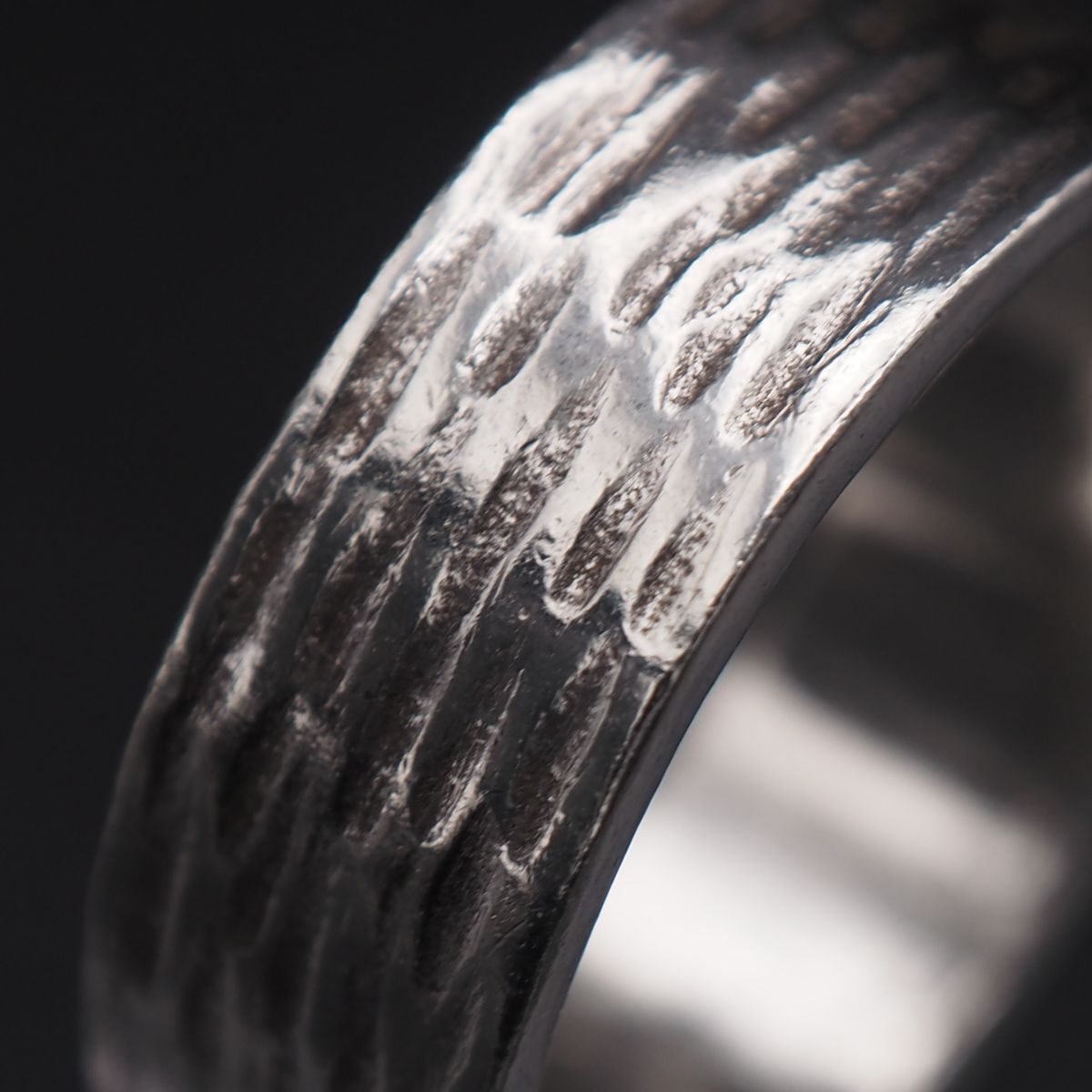 G094 ヴィンテージ SILVER刻印 リング デザイン シルバー 指輪 13号