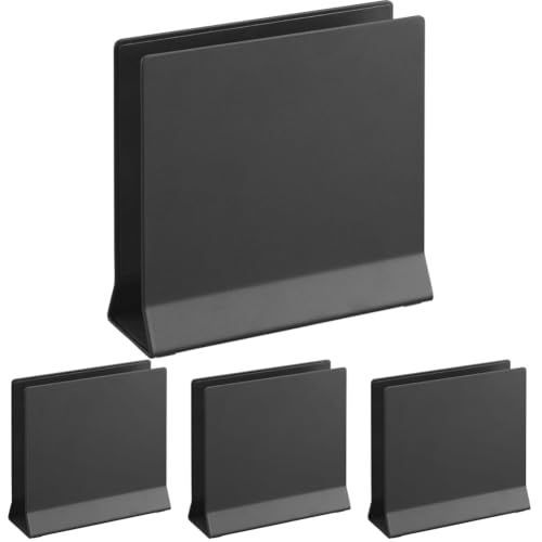 『特価』 約W16×D5.7×H15.2cm タワー tower ブラック ノートPC 収納 ノートパソコンスタンド 縦置き 省スペース スリム 4499 (× 山崎実業(Yamazaki) 4)