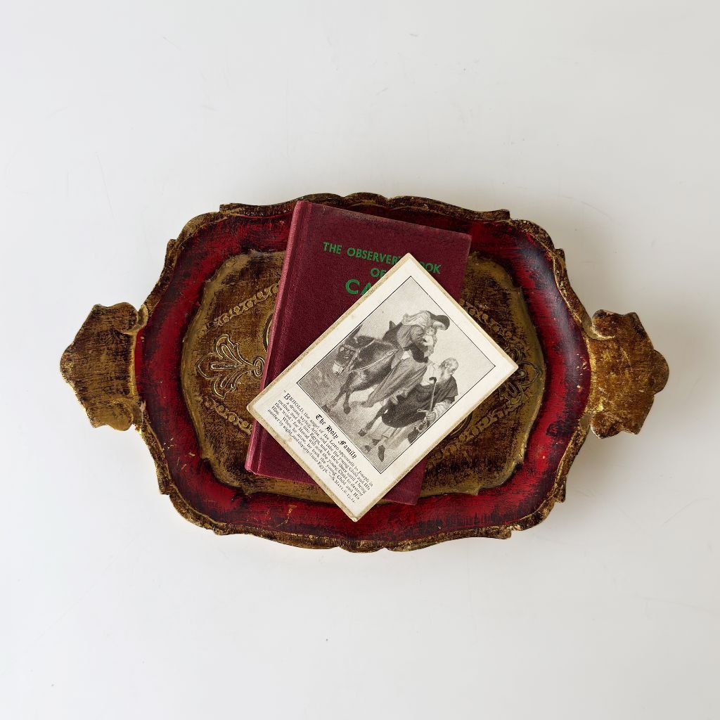 Florentine tray フローレンタイントレイ フィレンツェ 木製トレイ