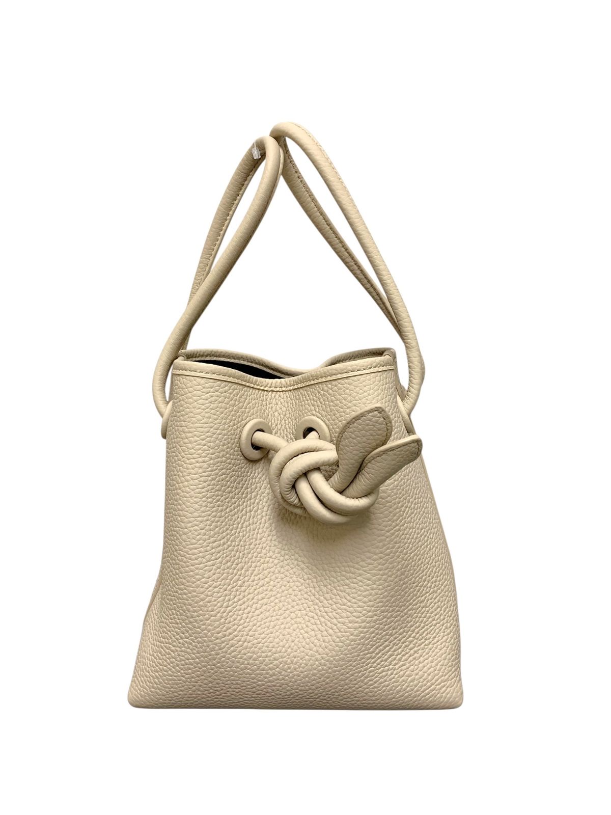 ヴァジック BOND BAG ハンドバッグ ベージュ 巾着 レザー IT70MV9GQQFDハンドバッグ