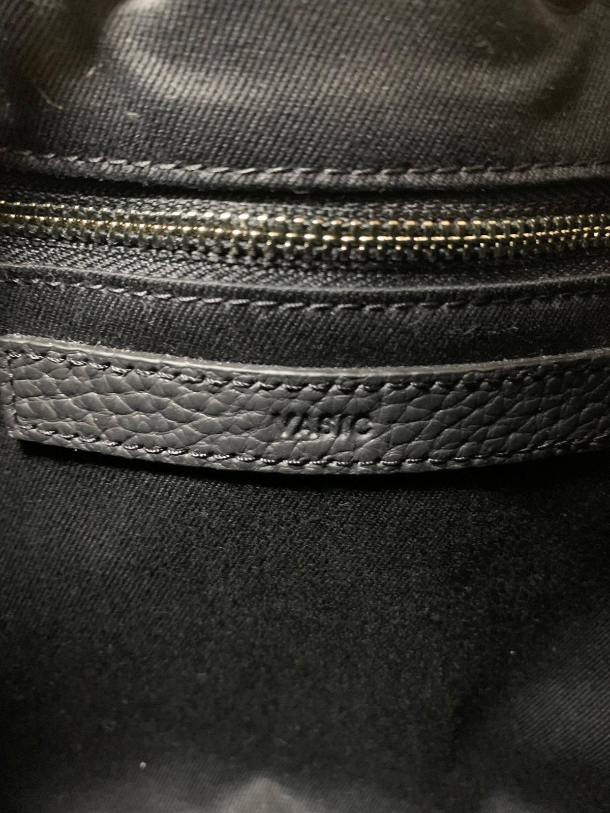 ヴァジック BOND BAG ハンドバッグ ベージュ 巾着 レザー IT70MV9GQQFD