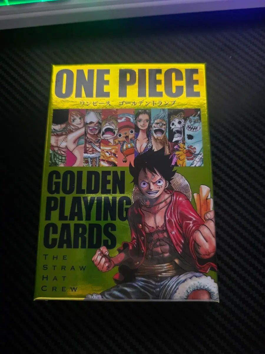 ONE PIECE 少年ジャンプ 24年度 限定モデル ゴールデントランプ