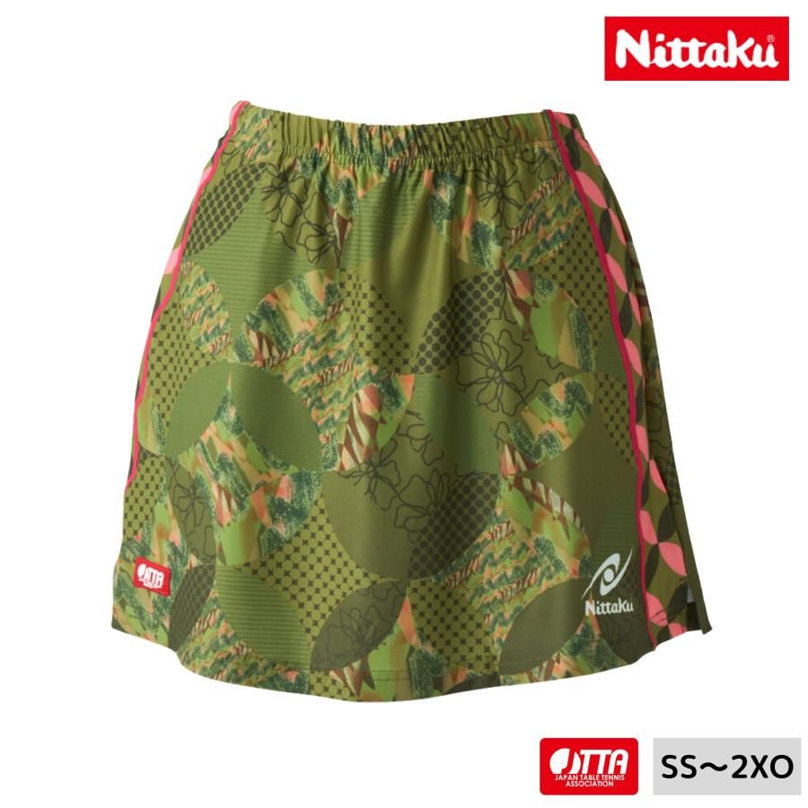 【数量限定在庫限り】ニッタク Nittaku 美誠スコート NX-2429 卓球女性用スコート レディース 2025年新作 全日本選手権2025着用モデル サイ