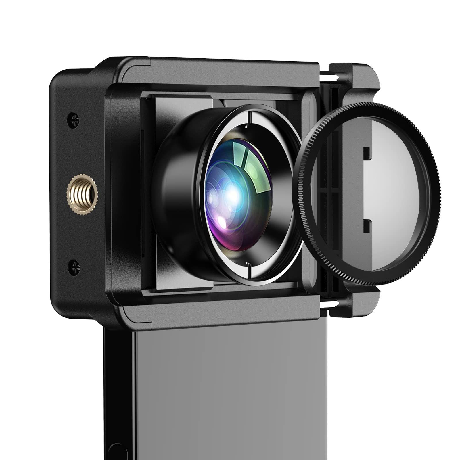 100mm マクロレンズ CPL スマートフォン用 HD マクロ撮影レンズ iPhone サムスン Oneplus Android Phone用 (ほとんどの機種に対応) 携帯電話 マクロレンズアタッチメント