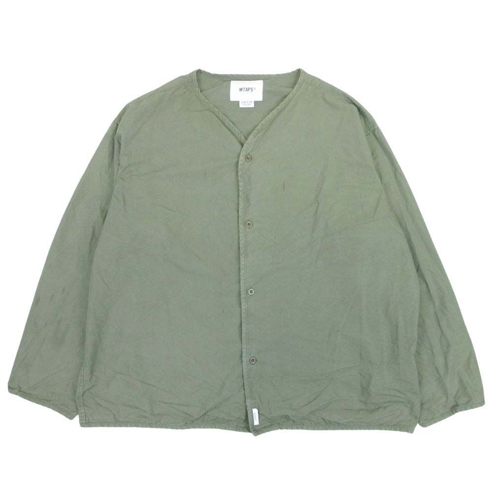 美品 WTAPS ダブルタップス 25ss SCOUT / LS / NYCO. WEATHER ロゴ刺繍