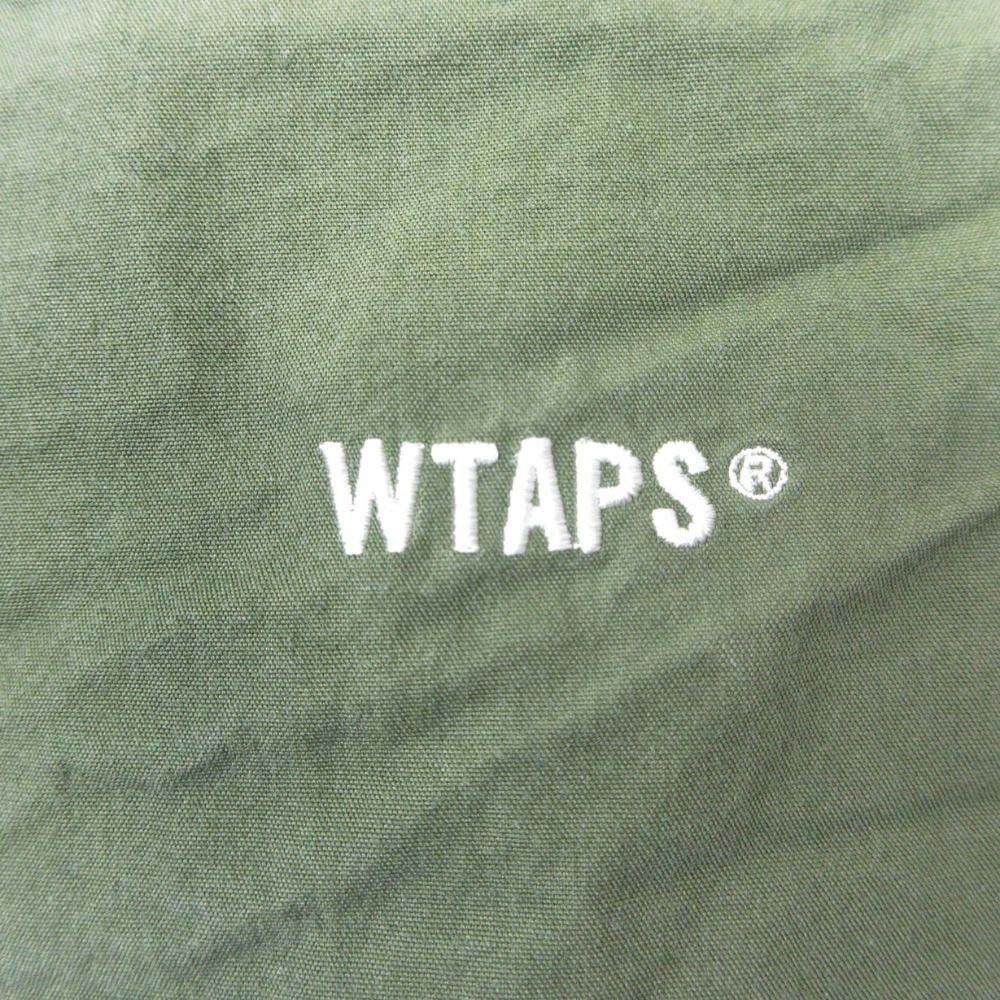 美品 WTAPS ダブルタップス 25ss SCOUT / LS / NYCO. WEATHER ロゴ刺繍