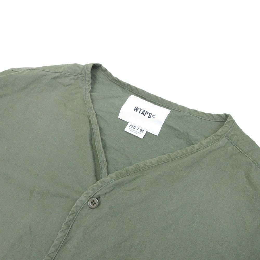 美品 WTAPS ダブルタップス 25ss SCOUT / LS / NYCO. WEATHER ロゴ刺繍