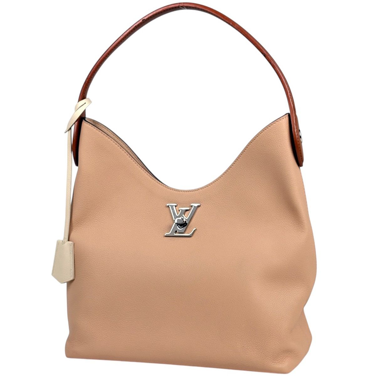 ルイ・ヴィトン Louis Vuitton ロックミー ホーボー ショルダーバッグ カーフ ベージュ M44330 レディース 【中古】 108,900円