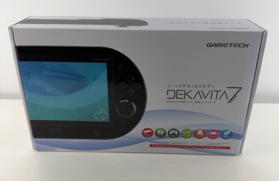 美品 希少 GAMETECH DEKAVITA7 PSVitaTV モニター一体型コントローラー 外箱