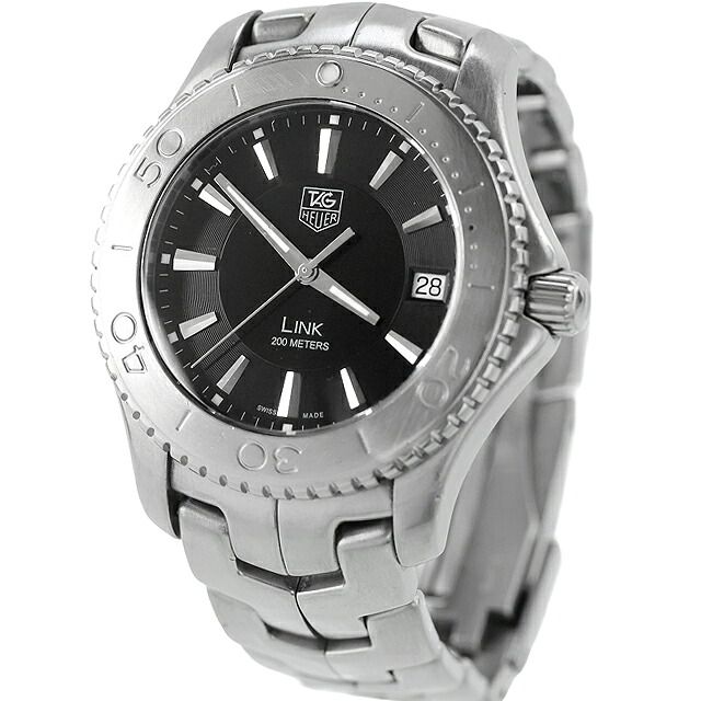 タグ・ホイヤー TAG Heuer 腕時計 メンズ WJ1110-0 リンク クオーツ デイト 200m防水 シンプル
