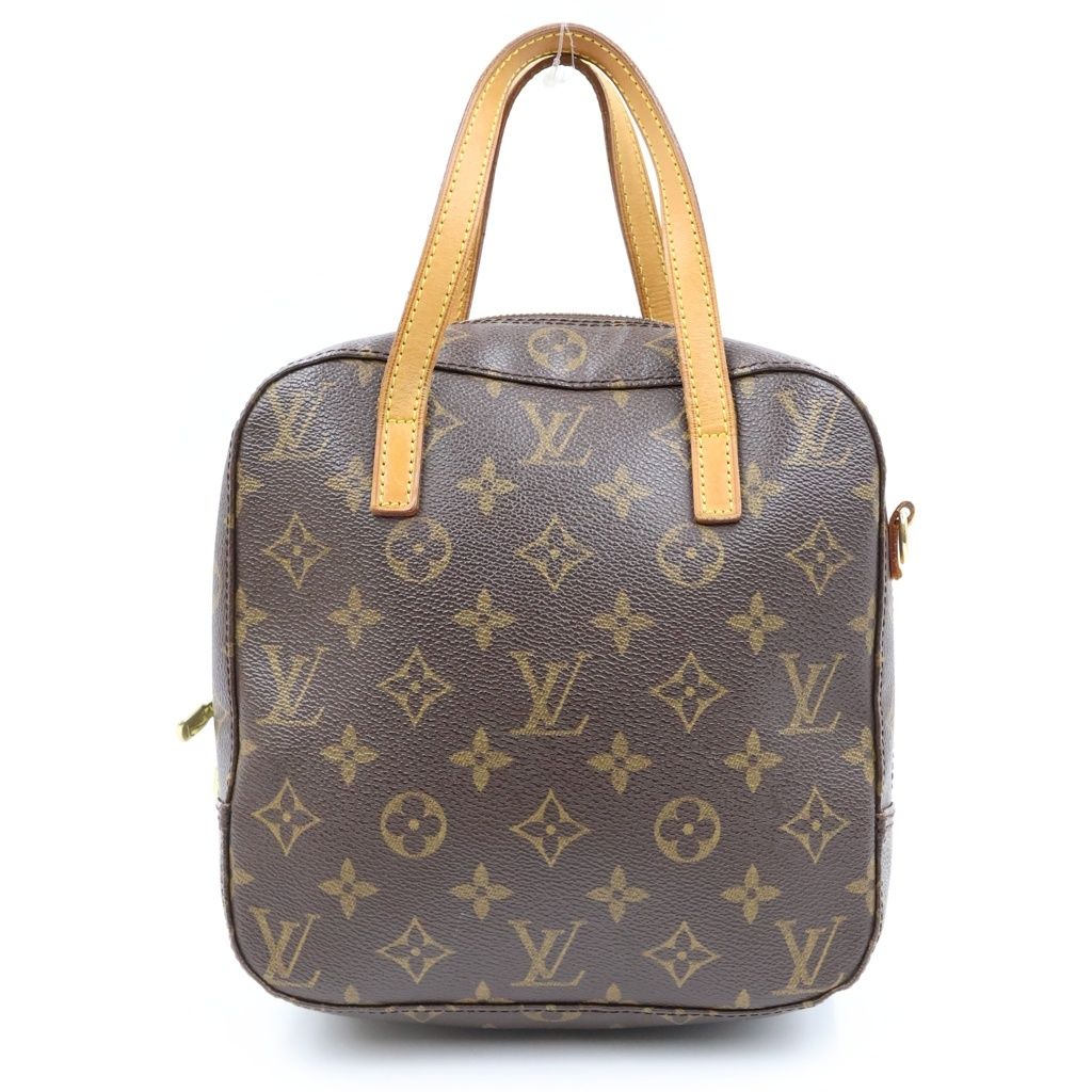 LOUIS VUITTON (ルイヴィトン) スポンティーニ 2WAYハンドバッグ ショルダーバッグ モノグラム ブラウン PVC レザー M47500