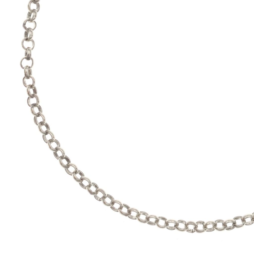 CHROME HEARTS (クロムハーツ) NECKCHAIN R18 ロールチェーンネックレス 18inch シルバー BCA083