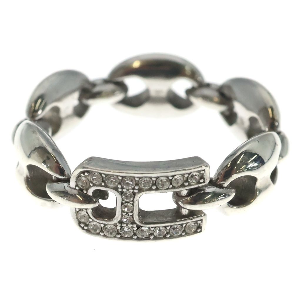 AMBUSH (アンブッシュ) PAVE ARMOR A LINK RING パヴェアーマーAリンクリング SV925 マリンチェーンリンクリング 指輪 シルバー 12115728